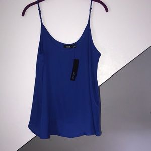 Blue tank top